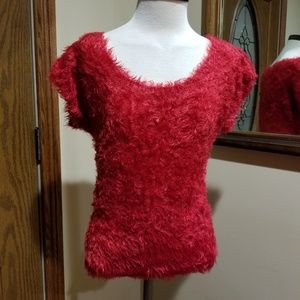 😎FUZZY ROOMMATES TOP